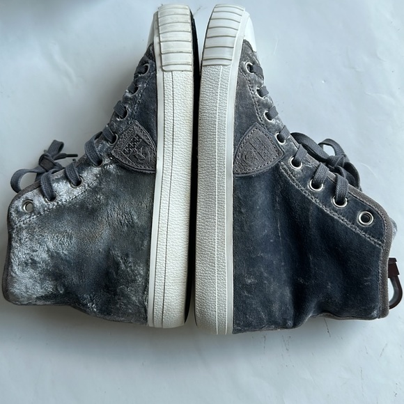 PHILIPPE MODEL High-Top Blue Sneakers-Sz EU38 - Picture 10 of 16